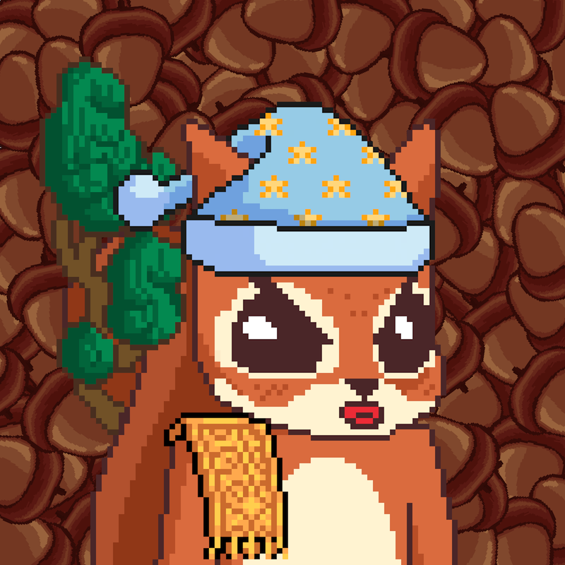 Pixel Squirrels #550